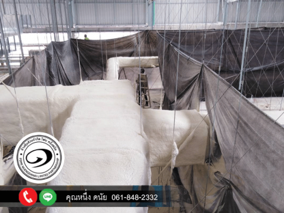 พียูโฟมกันรั่วซึม Roof seal - รับพ่นฉนวนกันความร้อน สระบุรี